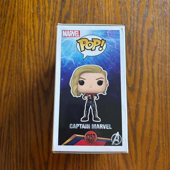 Captain Marvel Funko Pop! The Marvels #1257 Target Exclusive - Picture 5 of 6
